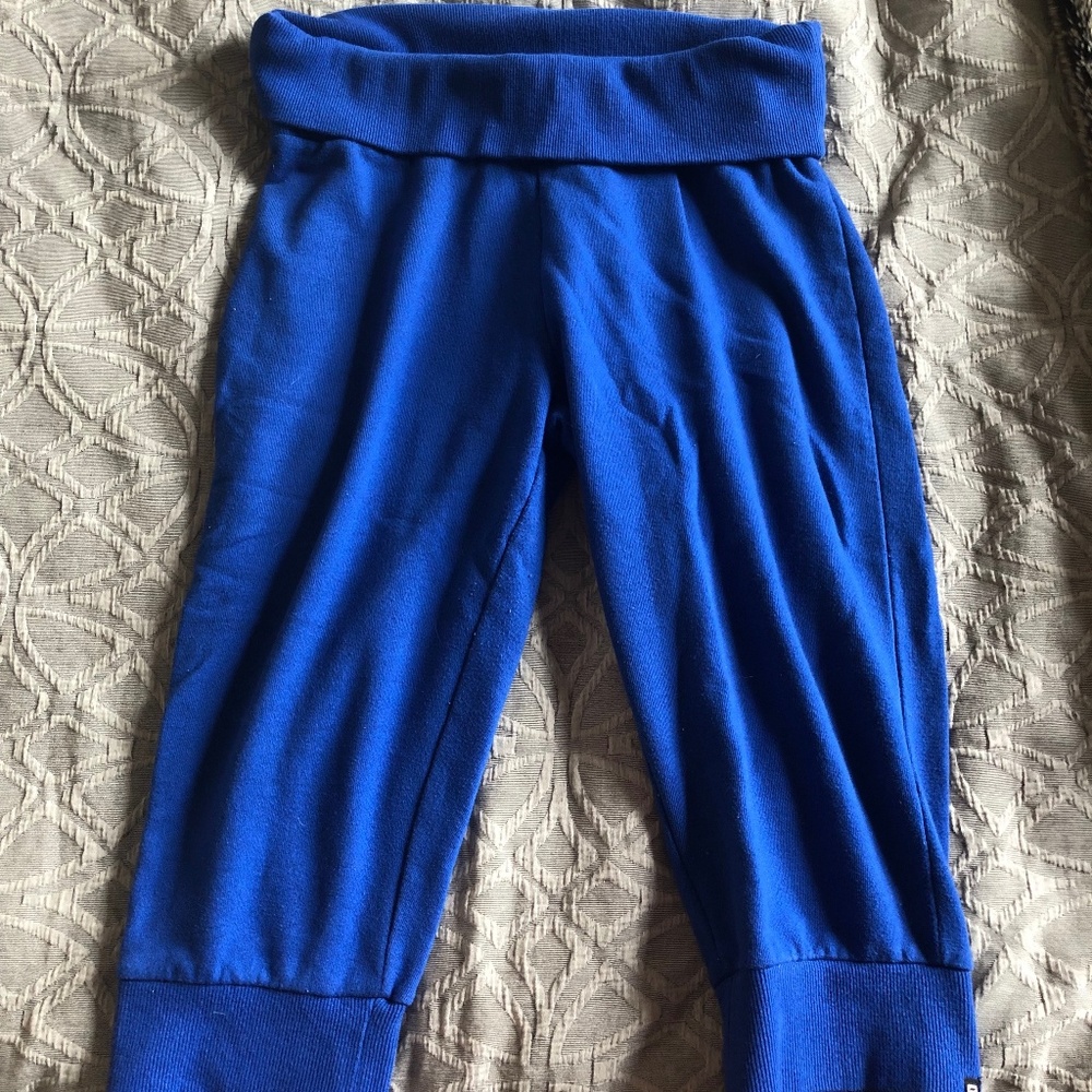 Fabletics Blue Capri Sweatpants